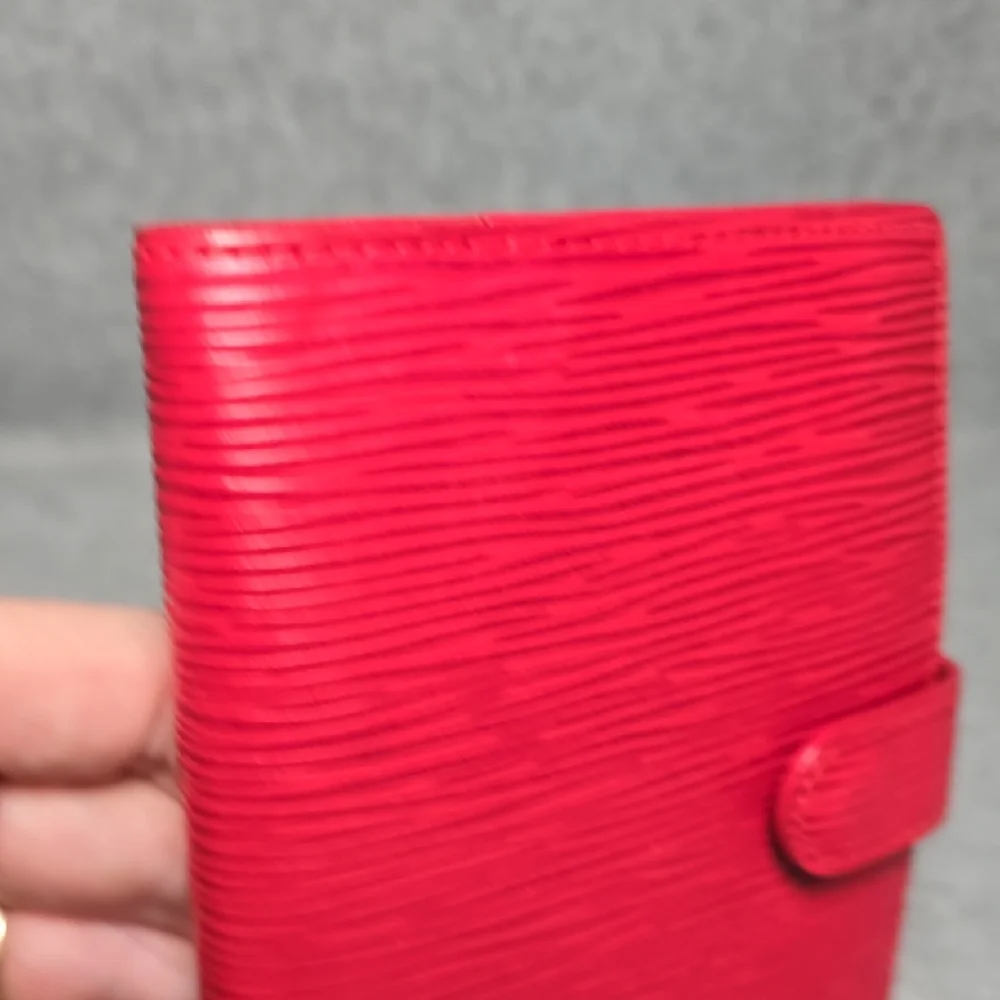 Louis Vuitton Vibrant Red Epi Leather Wallet